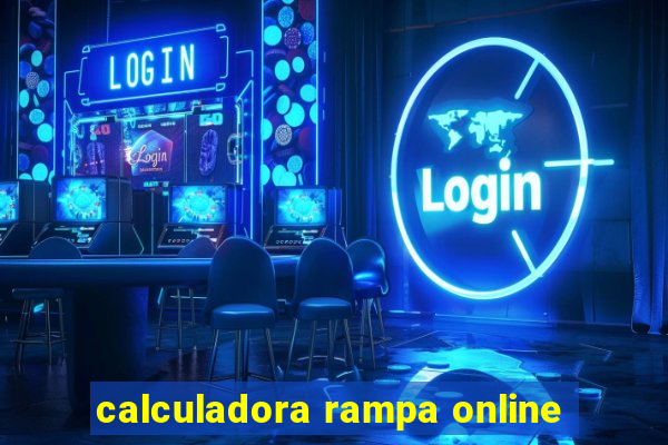 calculadora rampa online